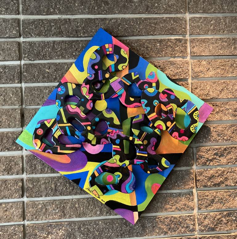 Original Abstract Sculpture by David J Robertson