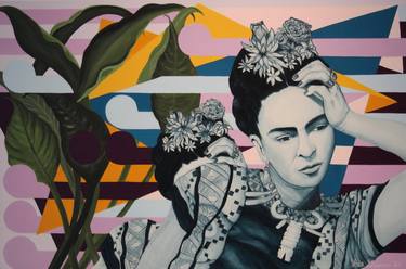 Tribute to Frida Kahlo featuring Gordon Walters. image
