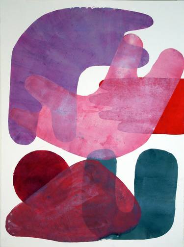 Original Modernism Abstract Printmaking by Samantha Thompson