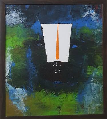 Original Abstract Religious Paintings by Shekhar Pawar