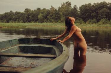 Bather and the boat - Limited Edition of 20 thumb