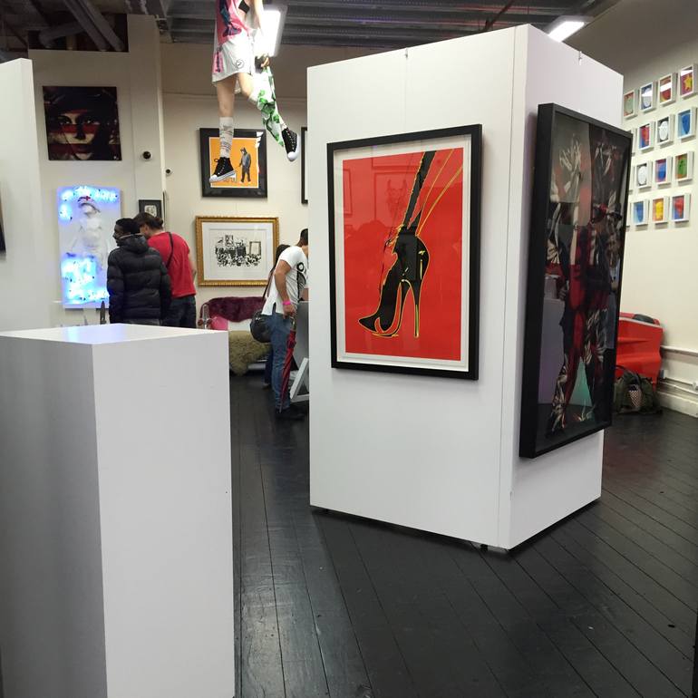 Original Modernism Fashion Printmaking by Gil Carvalho
