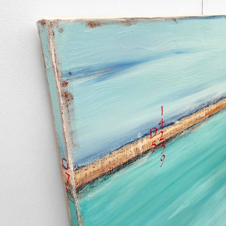 Original Contemporary Seascape Painting by Sabina D'Antonio