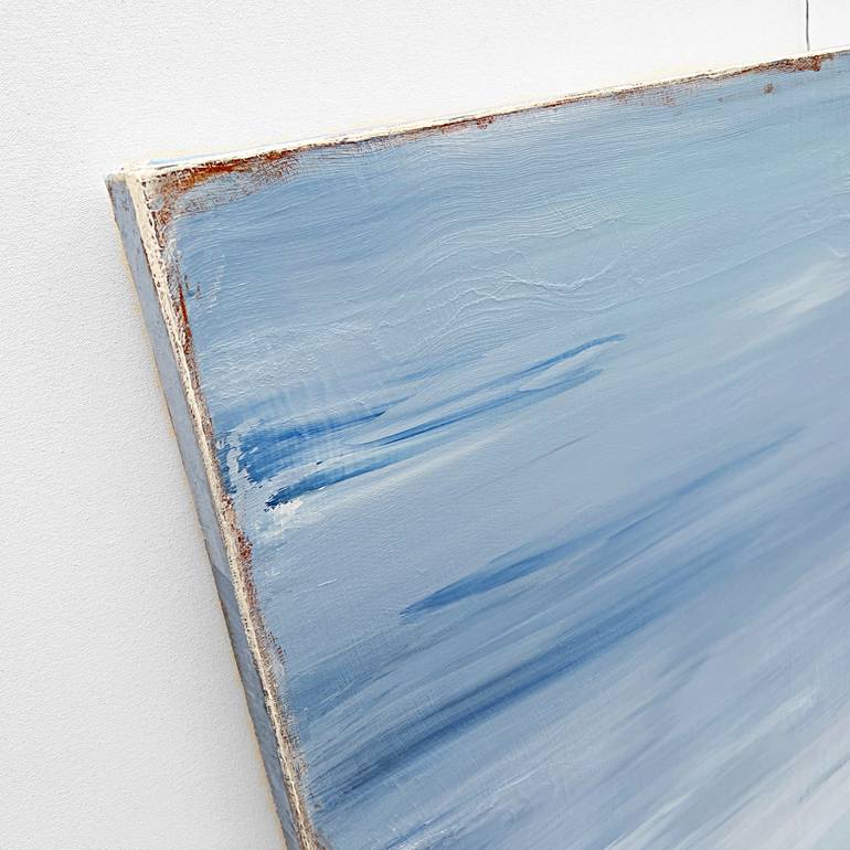 Original Color Field Painting Beach Painting by Sabina D'Antonio