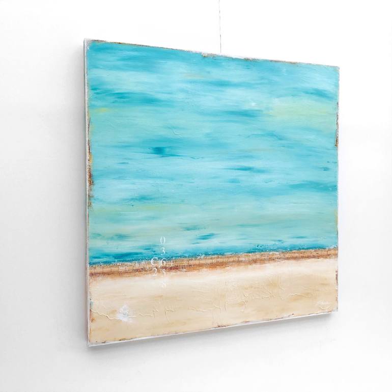 Original Beach Painting by Sabina D'Antonio