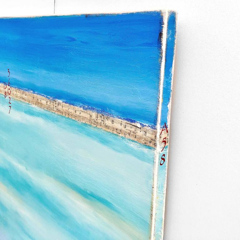 Original Beach Painting by Sabina D'Antonio