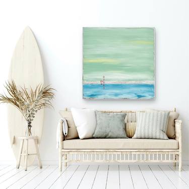 Original Beach Paintings by Sabina D'Antonio