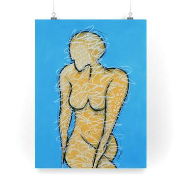 Original Nude Drawings by Sabina D'Antonio