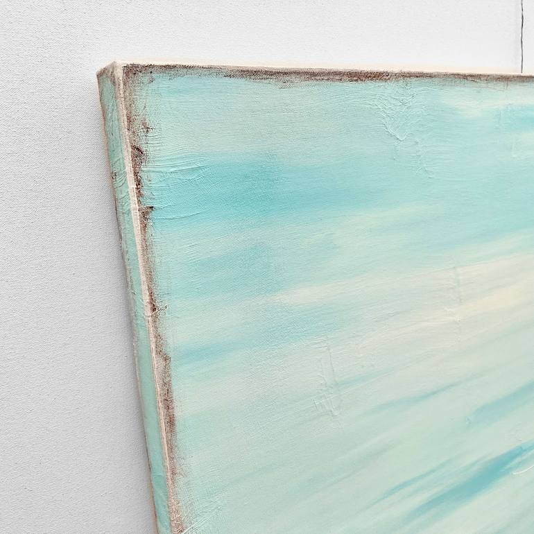 Original Color Field Painting Seascape Painting by Sabina D'Antonio