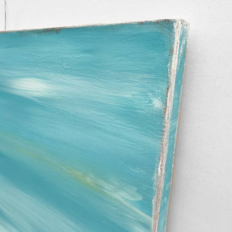 Original Color Field Painting Beach Painting by Sabina D'Antonio