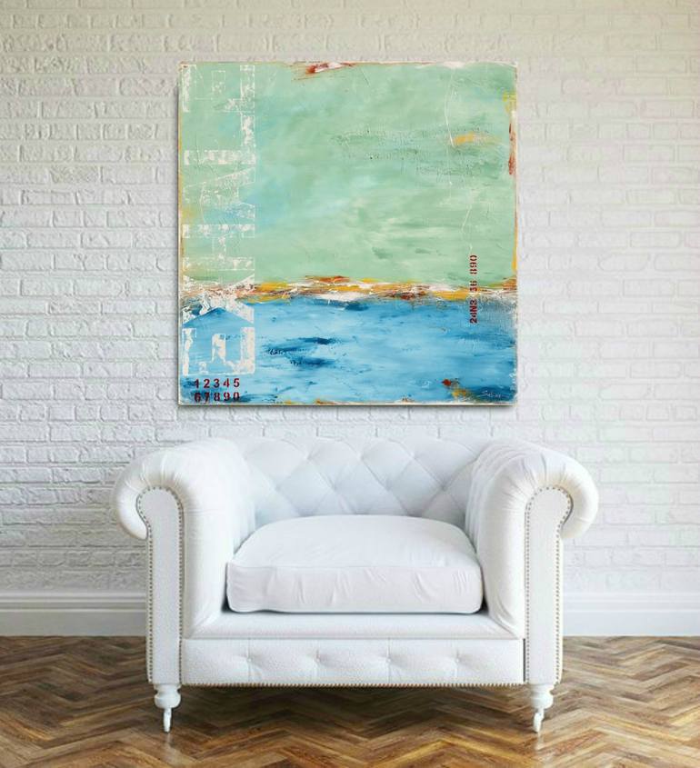 Original Beach Painting by Sabina D'Antonio