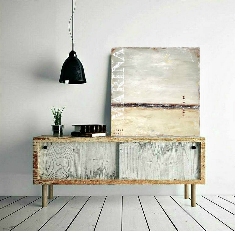 Original Beach Painting by Sabina D'Antonio