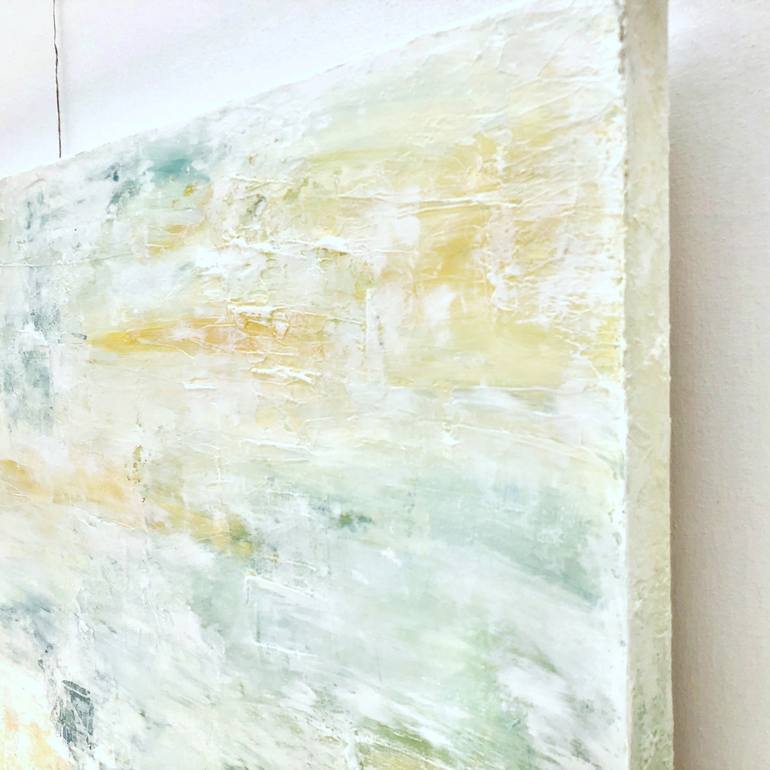 Original Abstract Beach Painting by Sabina D'Antonio