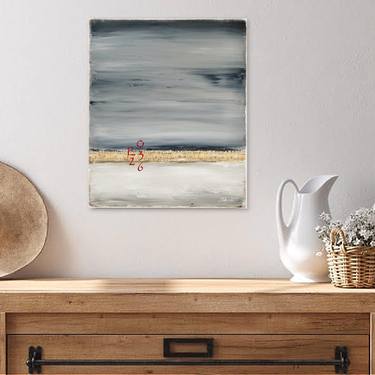 Original Abstract Beach Paintings by Sabina D'Antonio