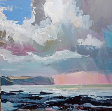Saatchi Art Artist Phil Tyler; Paintings, “Cornish landscape 1” #art