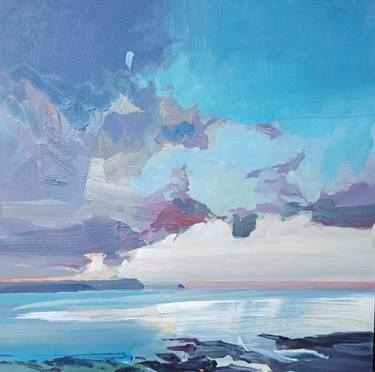 Saatchi Art Artist Phil Tyler; Paintings, “Cornish Landscape 3” #art