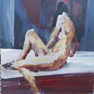 Original Realism Nude Paintings by Phil Tyler