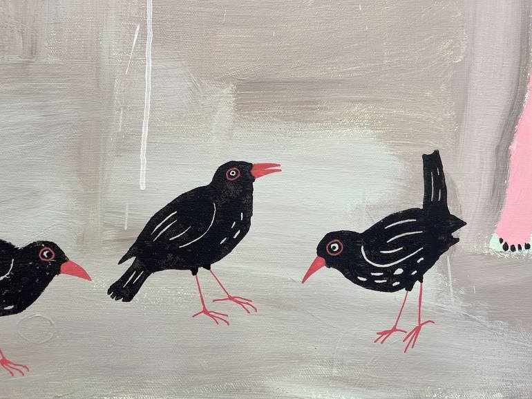 Original Figurative Animal Painting by Nynke Kuipers