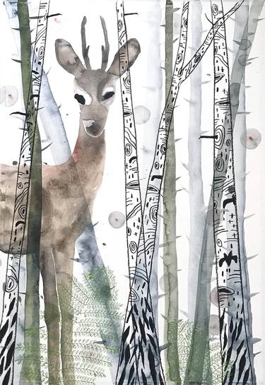 Original Nature Drawings by Nynke Kuipers