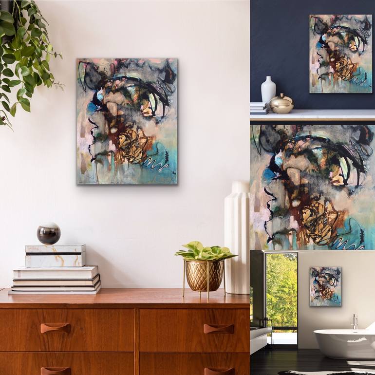 Original Contemporary Abstract Painting by Charlotte Esposito