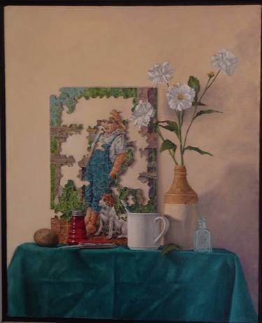 Original Modern Still Life Paintings by Chester DeWitt Rose