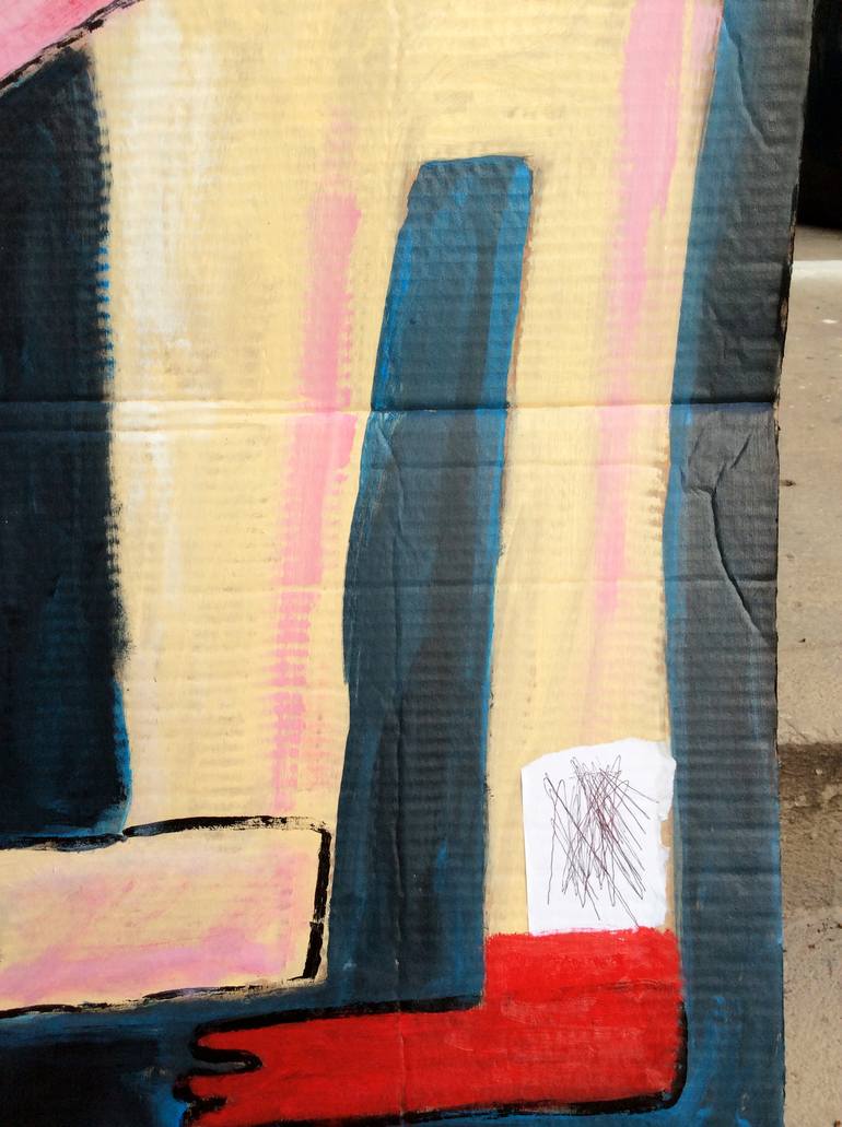 Original Expressionism People Painting by Daniel Malta