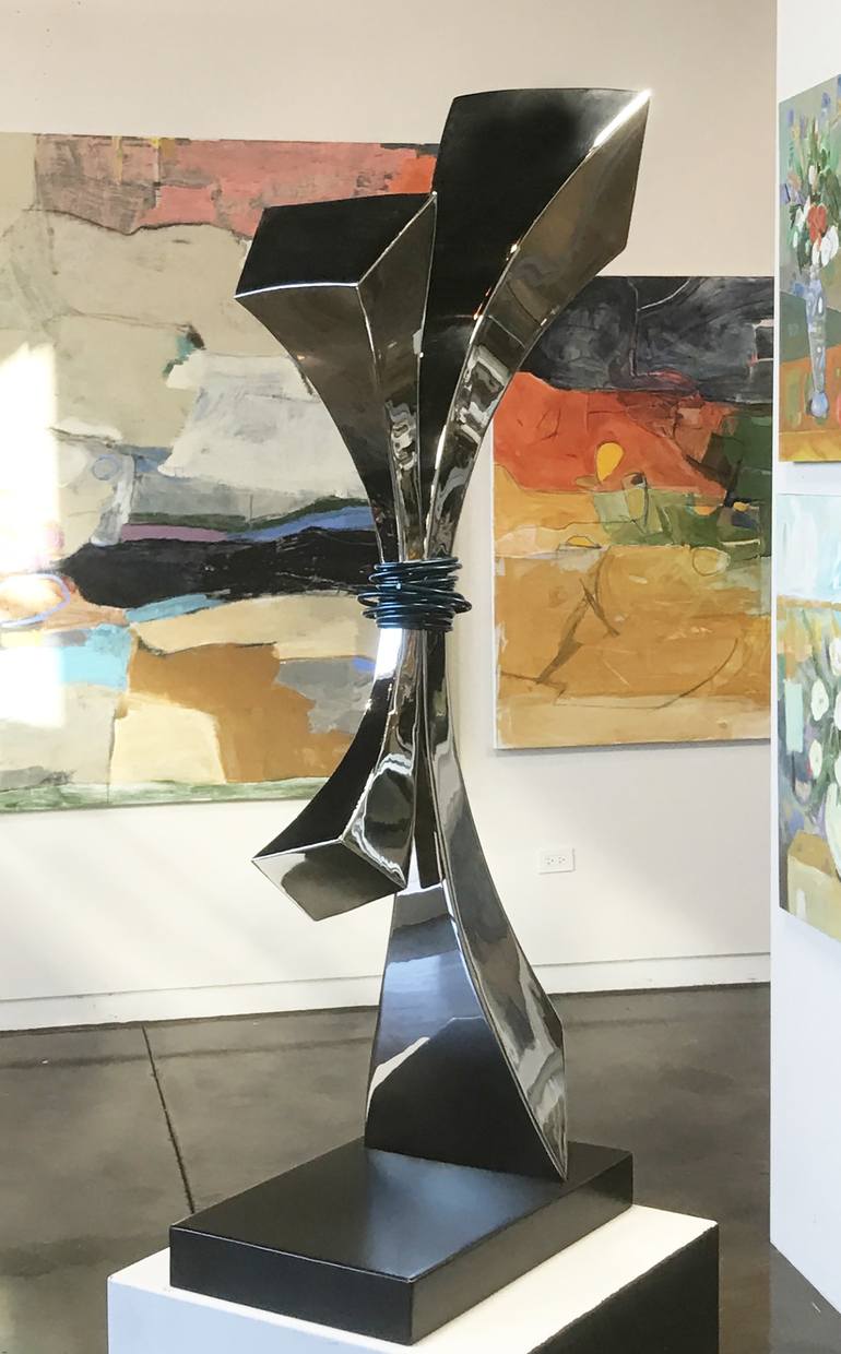 Original Art Deco Abstract Sculpture by hunter brown