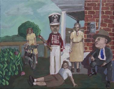 Print of Fine Art Family Paintings by Nick Douillard