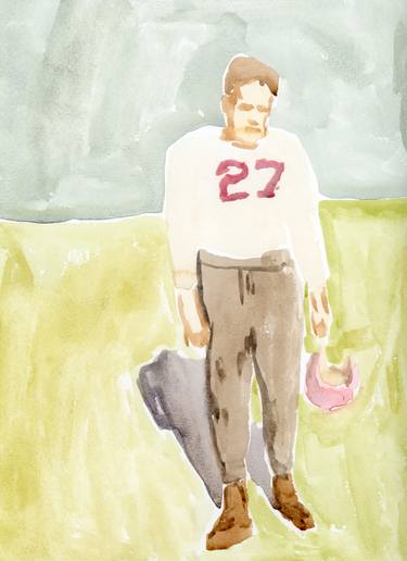 Print of Figurative Sports Paintings by Nick Douillard