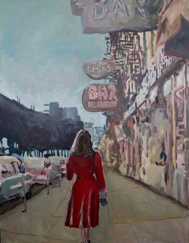 Print of Figurative Cities Paintings by Nick Douillard