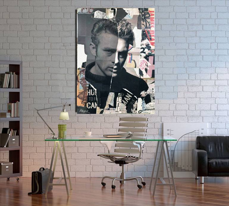 Original Other Pop Culture/Celebrity Mixed Media by Jim Hudek