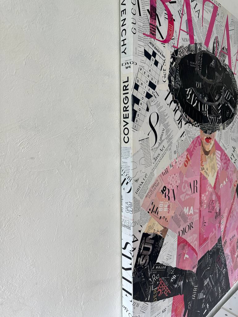 Original Conceptual Fashion Collage by Jim Hudek