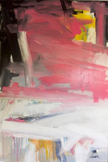 Original Abstract Expressionism Abstract Paintings by Jim Hudek