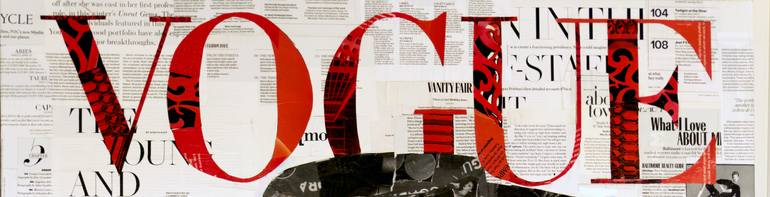 Original Street Art Fashion Collage by Jim Hudek