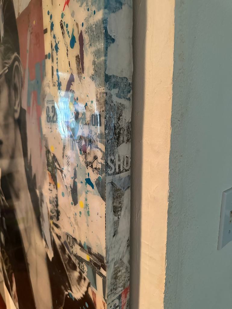 Original Street Art Pop Culture/Celebrity Mixed Media by Jim Hudek