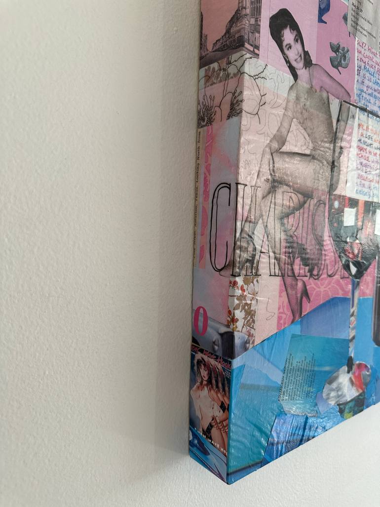 Original Street Art Food & Drink Collage by Jim Hudek