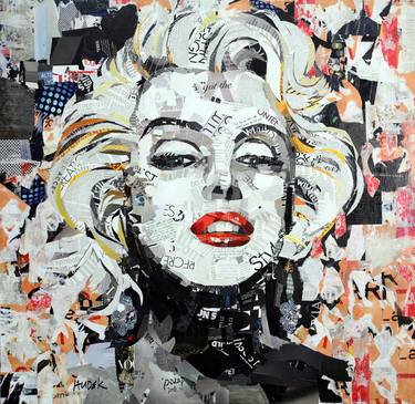 Print of Figurative Pop Culture/Celebrity Collage by Jim Hudek