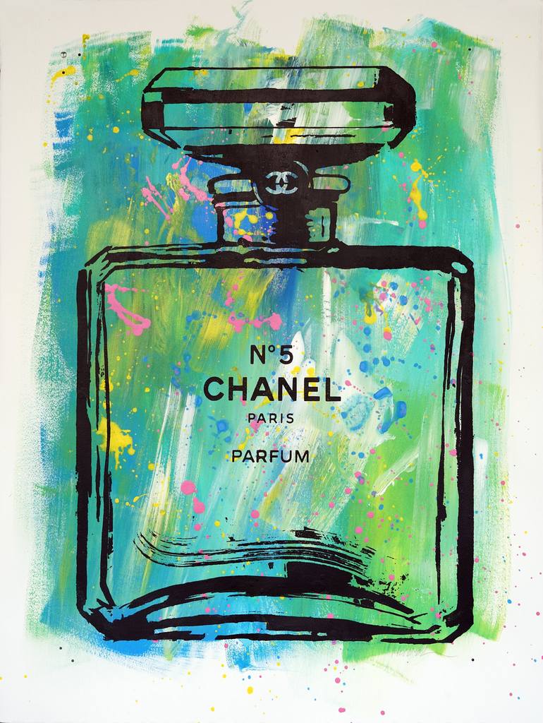 Green Hue Chanel Printmaking by Jim Hudek