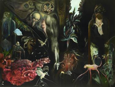 Original Surrealism Classical mythology Paintings by John Appleton
