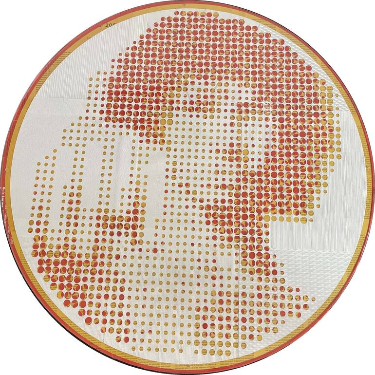 Original Pop Art Celebrity Collage by Paola Bazz