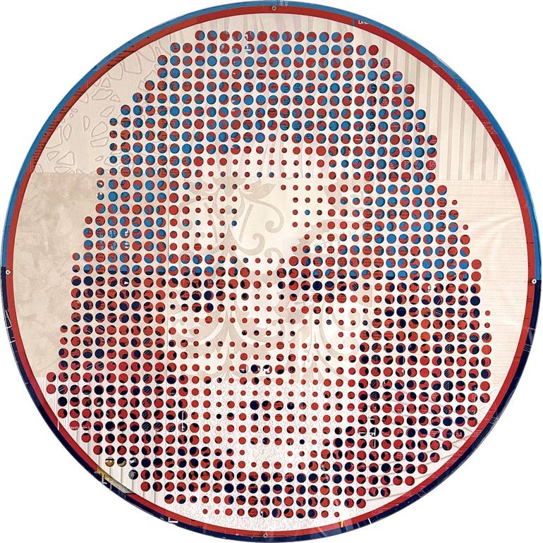 Original Glitch Celebrity Collage by Paola Bazz
