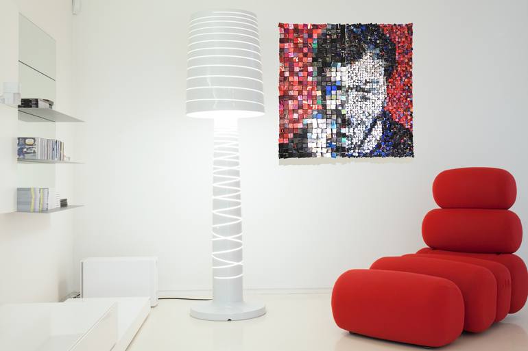Original Pop Art Pop Culture/Celebrity Collage by Paola Bazz