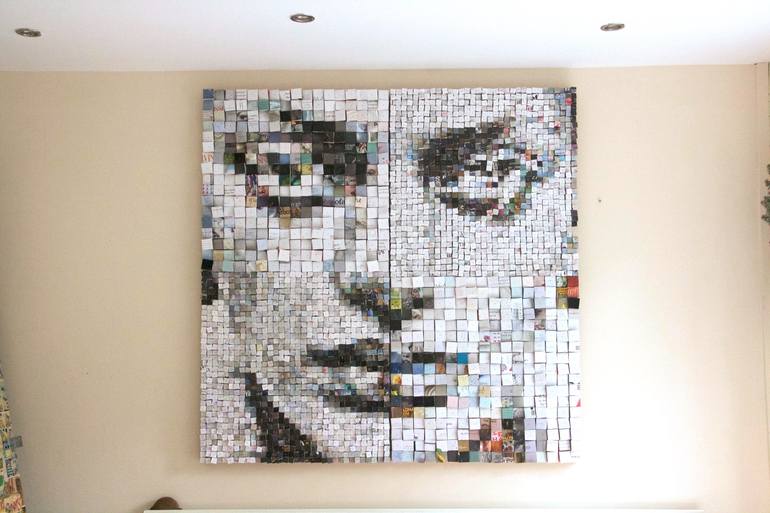 Original Pop Art Culture Collage by Paola Bazz