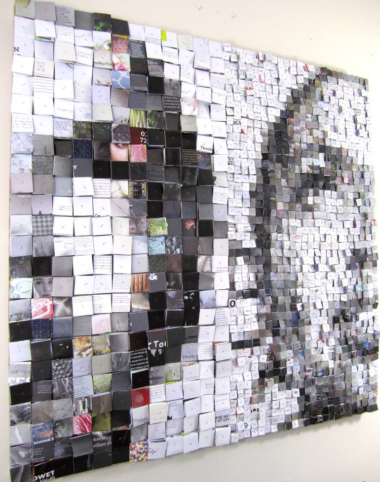 Original Conceptual Culture Collage by Paola Bazz