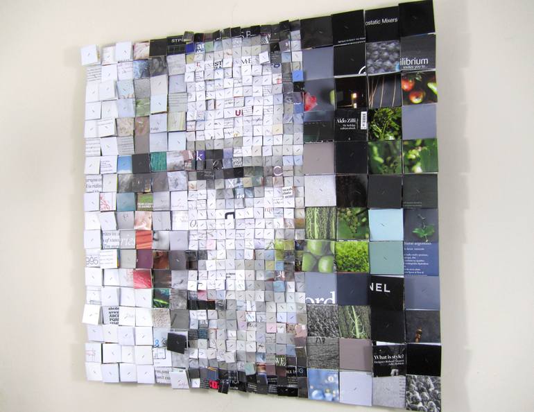 Original Abstract Culture Collage by Paola Bazz