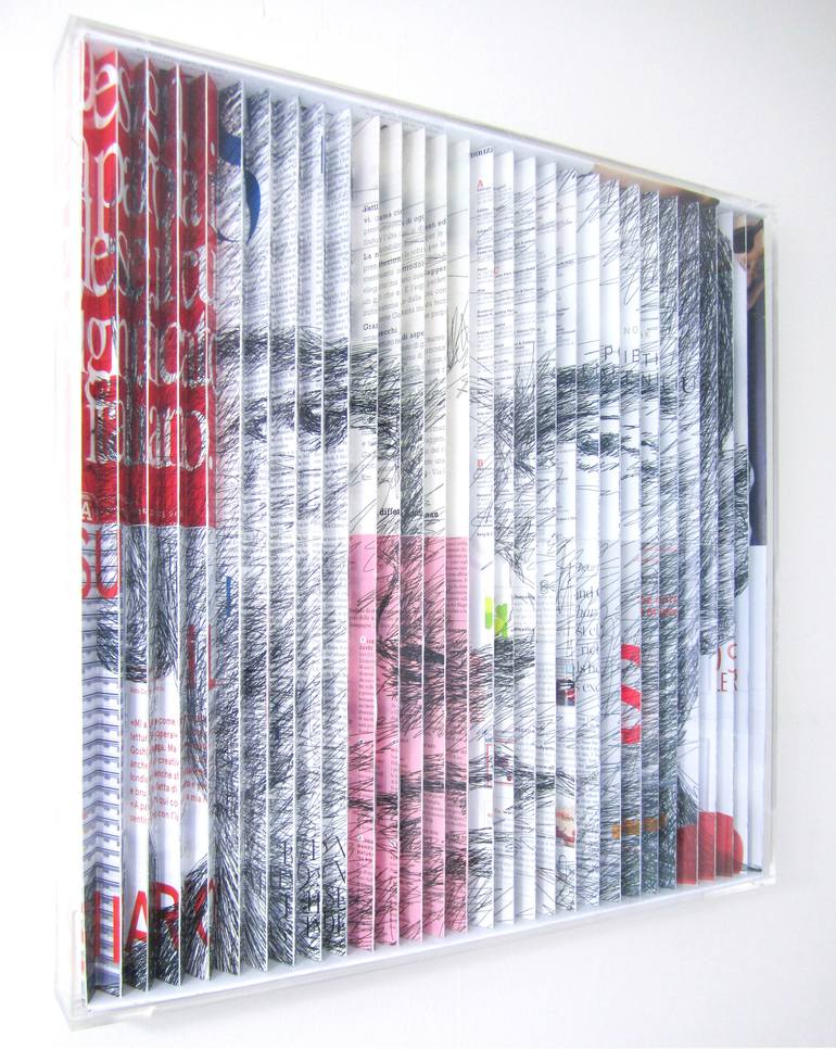 Original Abstract Pop Culture/Celebrity Sculpture by Paola Bazz