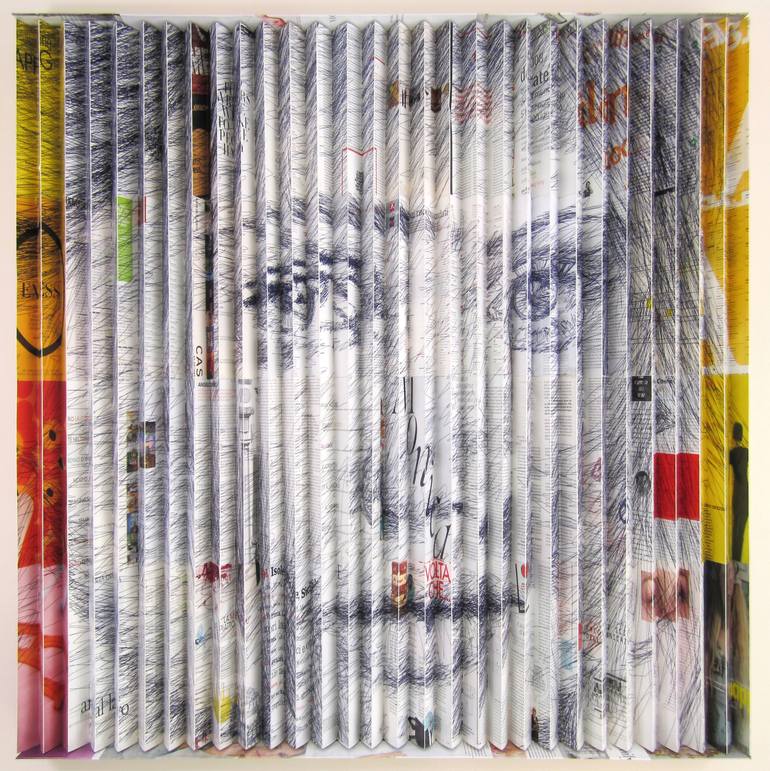 Original Abstract Pop Culture/Celebrity Sculpture by Paola Bazz