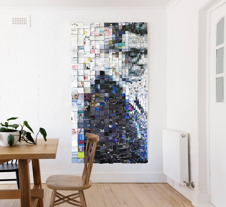 Original Abstract Pop Culture/Celebrity Sculpture by Paola Bazz