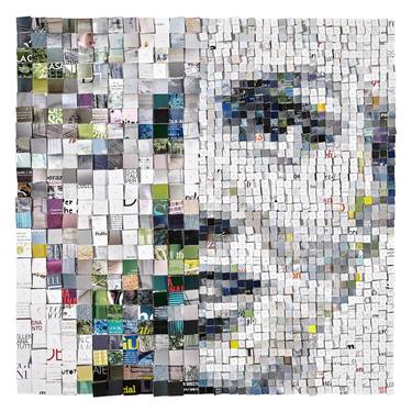Saatchi Art Artist Paola Bazz; Printmaking, “Fading away #3 -110x110 - limited edition of 20” #art