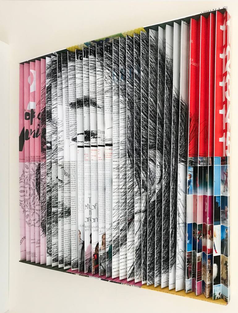 Original Figurative People Printmaking by Paola Bazz